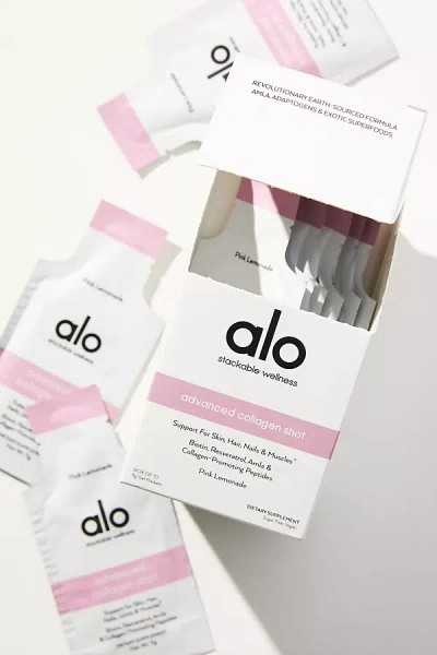 Alo Yoga Advanced Collagen Shot, 10 Pack In Pink