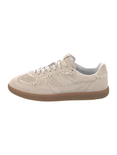 Pre-owned Alohas Suede Sneakers In Neutrals