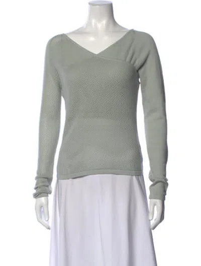 Pre-owned Alp N Rock Asymmetrical Sweater W/ Tags In Green