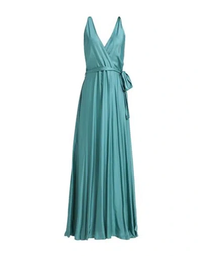 Alpha Studio Woman Maxi Dress Emerald Green Size 8 Viscose