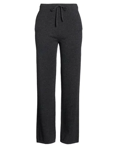 Alpha Studio Woman Pants Charcoal Size 12 Wool, Cashmere In Gray