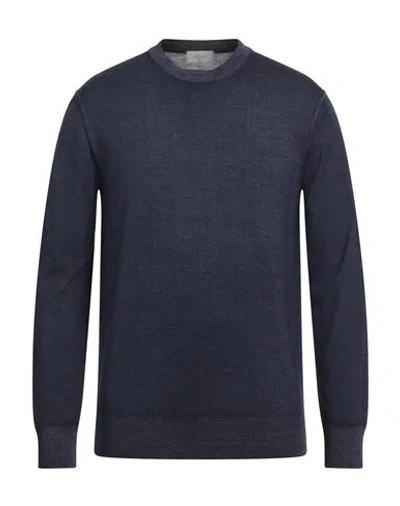 Altea Man Sweater Blue Size L Virgin Wool