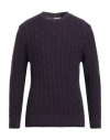 Altea Man Sweater Purple Size S Virgin Wool