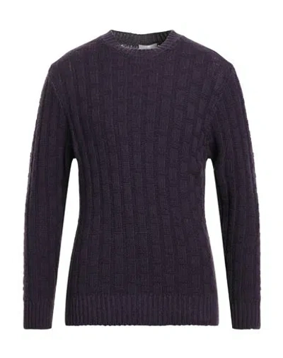 Altea Man Sweater Purple Size S Virgin Wool