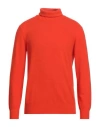 Altea Man Turtleneck Tomato Red Size L Virgin Wool