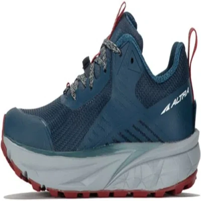 Pre-owned Altra Men's Al0a4vqi Timp 3 Trail Running Shoe In Majolica Blue