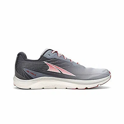 Altra Men's Rivera 2 Shoes In Light Grey/red In Gray