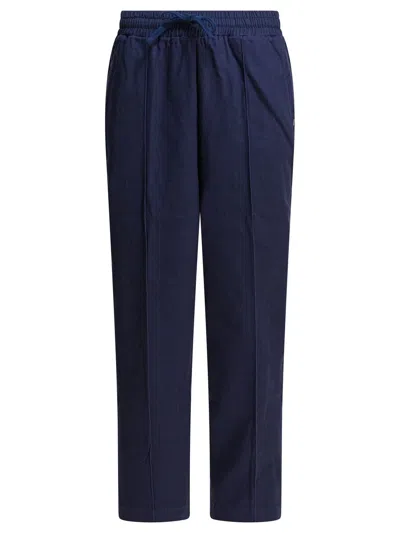 Altum Blue Cotton Trousers