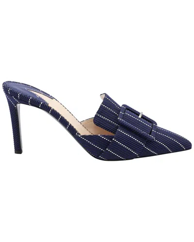 Pre-owned Altuzarra Women's Leather Pinstripe Heel (authentic Pre-loved)
