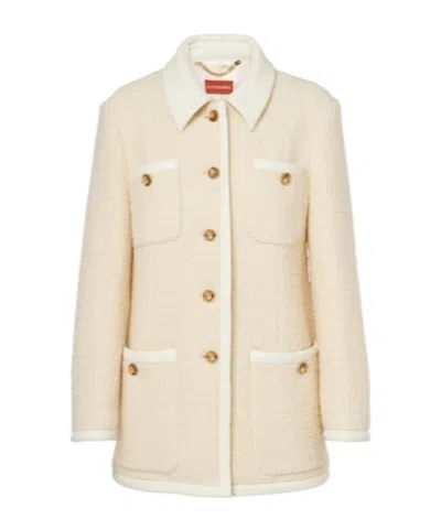 Altuzarra Wool And Cotton Coat In Neutral