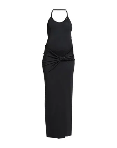 Alyx 1017  9sm Woman Maxi Dress Black Size 8 Polyamide, Elastane