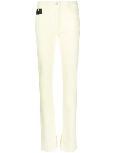 Alyx High-rise Skinny Jeans In Gelb