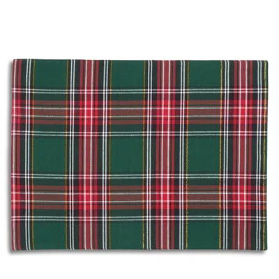 Aman Imports Dyed Plaid Placemat - Exclusive In Multi