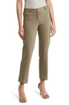 Amanda & Chelsea Chelsea Knit Trouser Pants In Olive