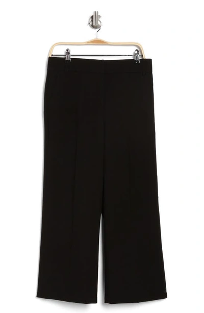 Amanda & Chelsea Wide Leg Crop Pants In Black