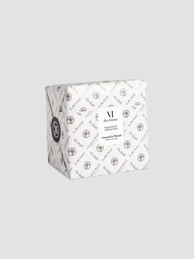 Amanda De Montal Vi Flos Felicitas Indoor/outdoor Candle Refill In White