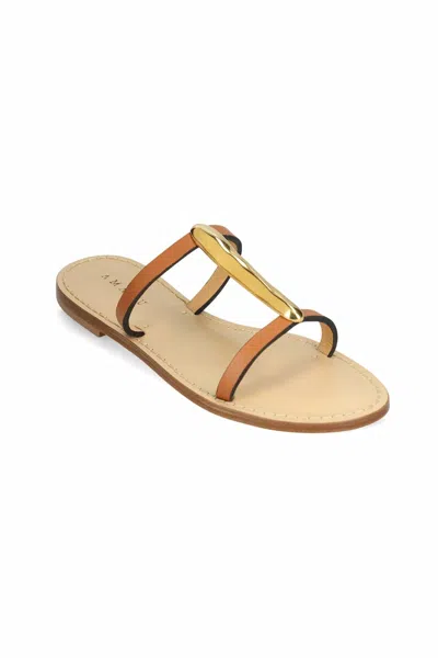 Amanu Women's Sahara Sandals In Cognac In Brown