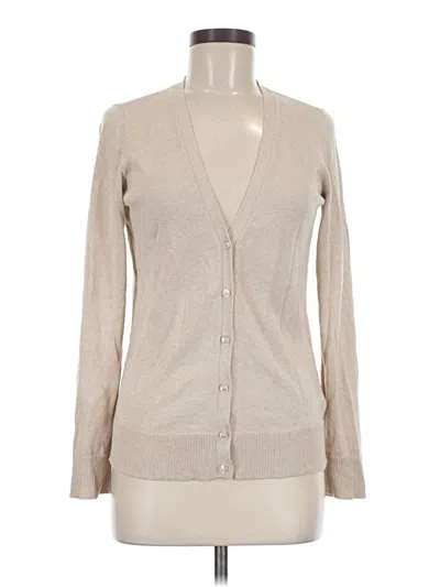 Pre-owned Amazon Essentials Cardigan Sweater In Tan