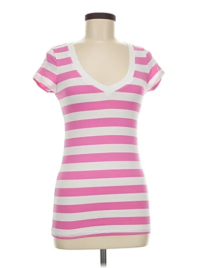Pre-owned Ambiance Short Sleeve T-shirt In Pink