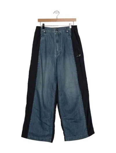 Pre-owned Ambush Wide Leg Pants In Blue