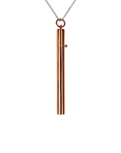 Ambush Woman Necklace Rust Size - 925/1000 Silver In Red
