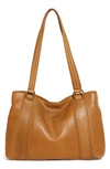 American Leather Co. Val Perfect Satchel Bag In Brown
