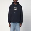 Ami Alexandre Mattiussi Ami Paris Navy Blue Cotton Sweatshirt