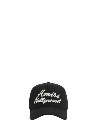 Amiri 100% Cotton Baseball Cap In Black