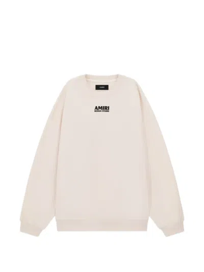 Amiri 1994 Logo-print Sweatshirt In Gray