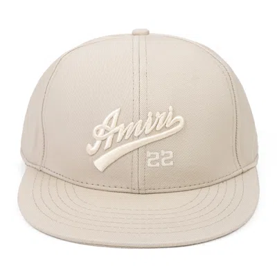 Amiri ' 22 Fitted Cap In Beige