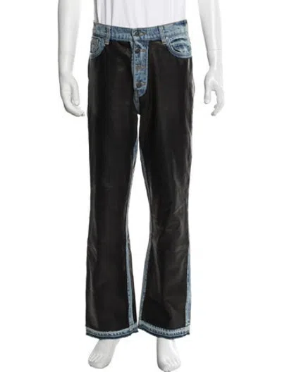 Pre-owned Amiri Bootcut Jeans In Black