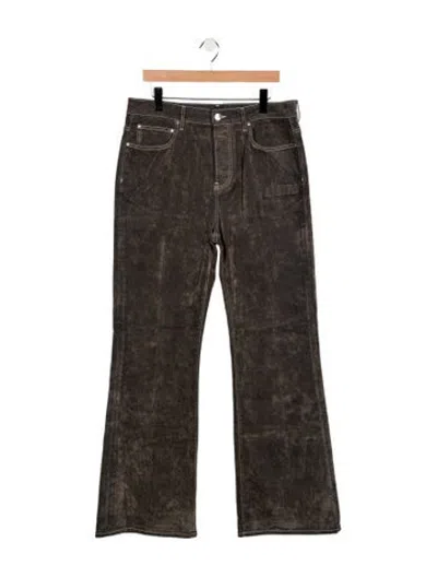Pre-owned Amiri Bootcut Jeans In Grey