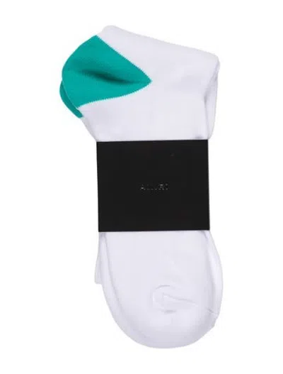 Pre-owned Amiri Knee Tube Socks W/tags In White