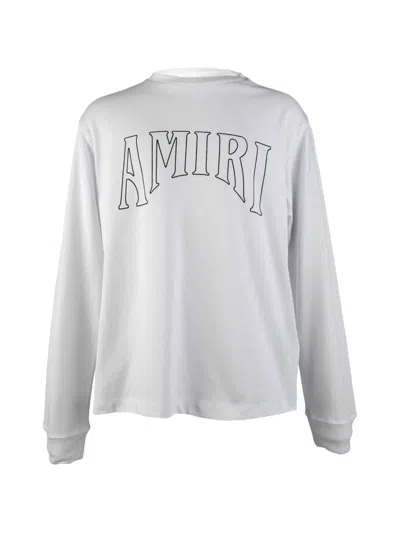 Amiri Kids' Logo-print T-shirt In White
