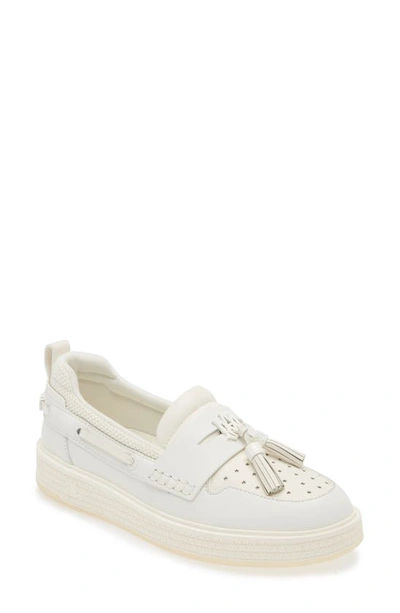 Amiri Ma Tassel Loafer Sneaker In White/oth