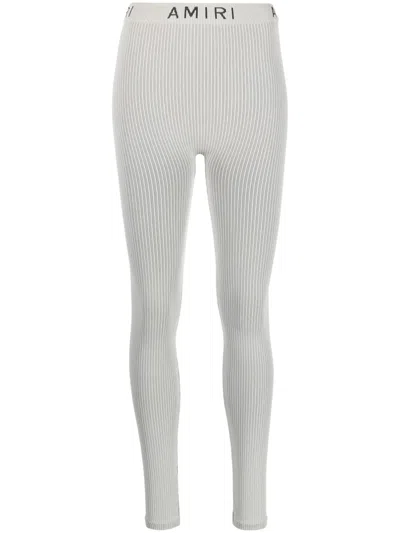 Amiri Seamless Knit Pant In Beige