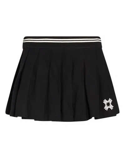 Amiri Woman Mini Skirt Black Size L Cotton