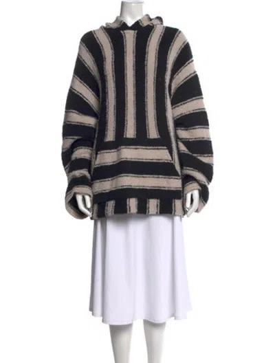 Pre-owned Amiri Wool Striped Sweater In Black