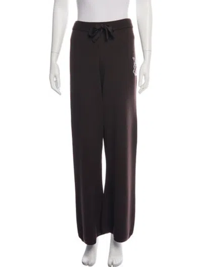 Pre-owned Amiri Wool Sweatpants In Black