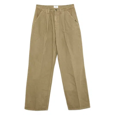 Amish Trousers  Pant Nogend - Bull Dyed Herb In Green