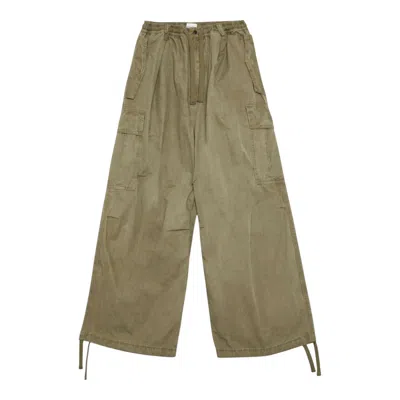 Amish Trousers  Unisex Heavy Popeline - Dyed Sage In Gray