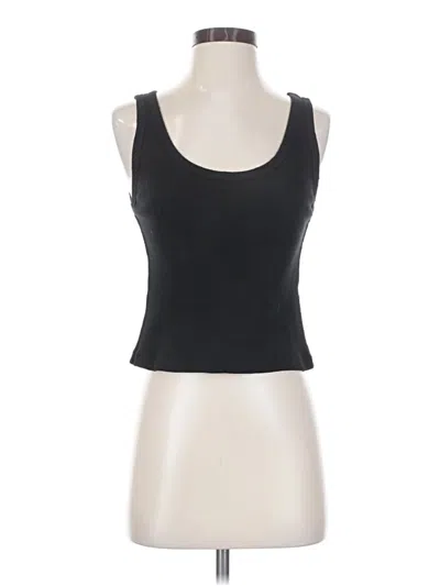 Pre-owned Amo Tank Top Black Strapless Neckline Tops