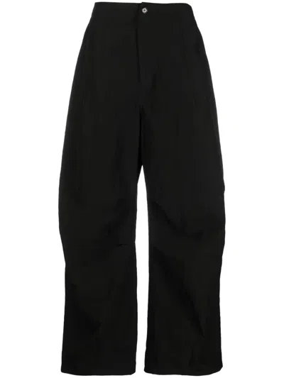 Amomento Black Relaxed-fit Trousers