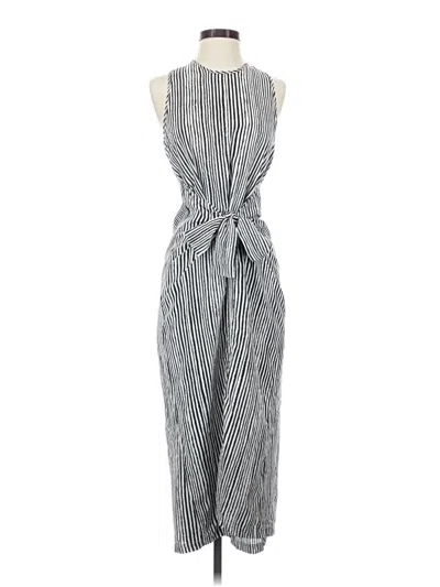 Pre-owned Amour Vert Casual Dress In Gray
