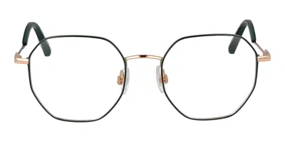 Ana Hickmann Hi1233 12a Women's Glasses Green Size 51 - Free Lenses - Blue Light Block Available In Gold