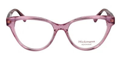 Ana Hickmann Hi6355 T01 Women's Glasses Pink Size 51 - Free Lenses - Blue Light Block Available