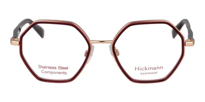 Ana Hickmann Hiy1025 T02 Women's Glasses Gold Size 50 - Free Lenses - Blue Light Block Available In Brown