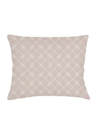 Anaya Captains Knots Linen Pillow Sham In Neutral