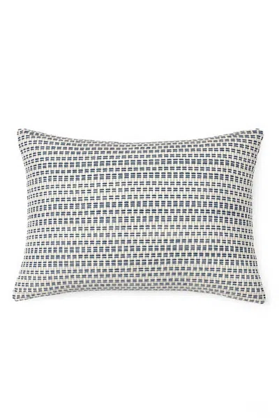 Anaya Compass Line Pillow In Black And White