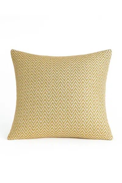 Anaya Herringbone Bay Pillow In Marisol